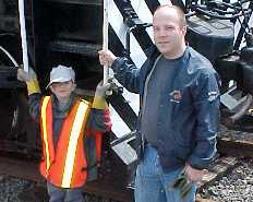 Volunteers ready for work